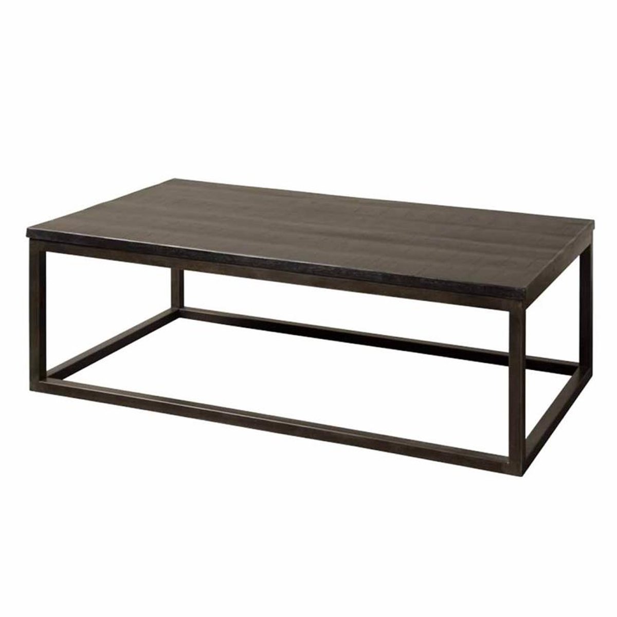 Tower Living Salontafel Paterno - Rechthoek Zwart Hout - 135x75x45cm