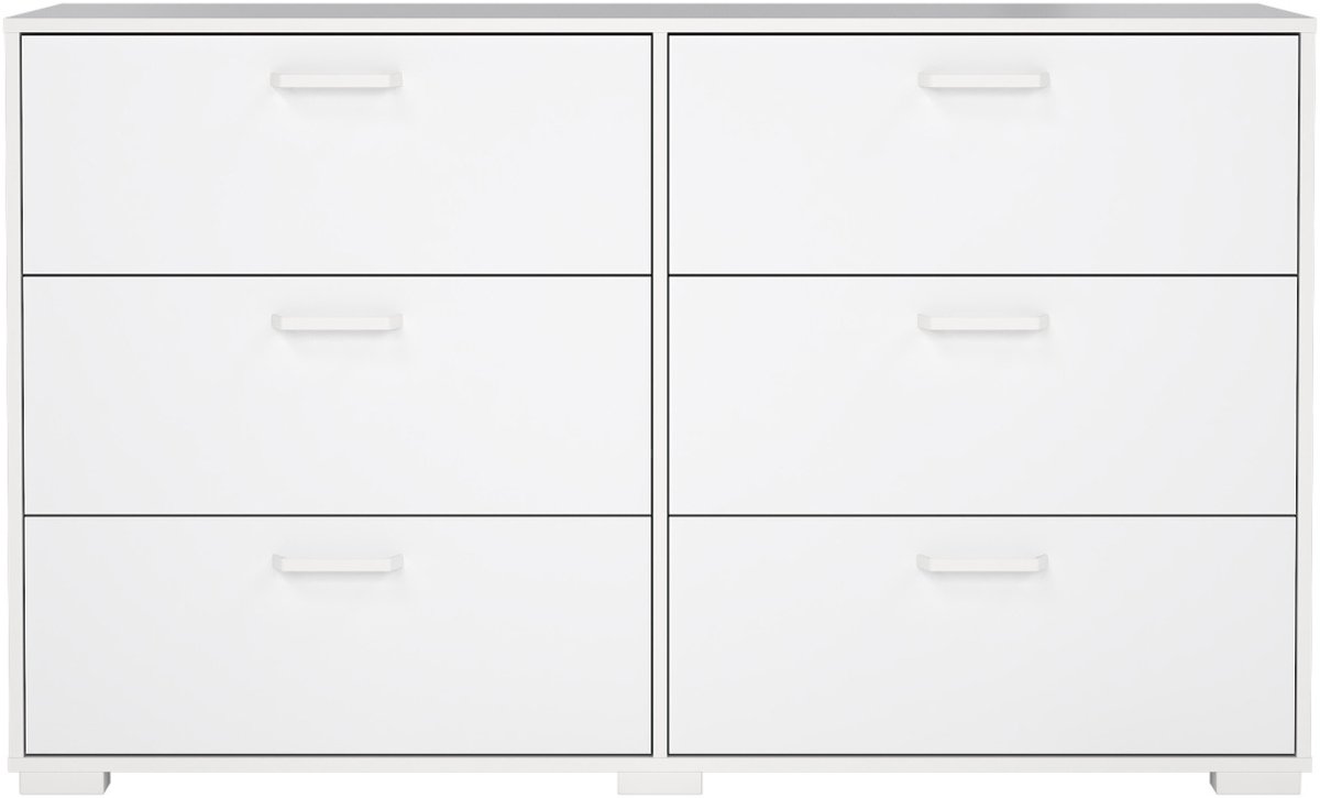 Giga Living Ladekast Sofia - Wit Hoogglans - 139x40x83cm