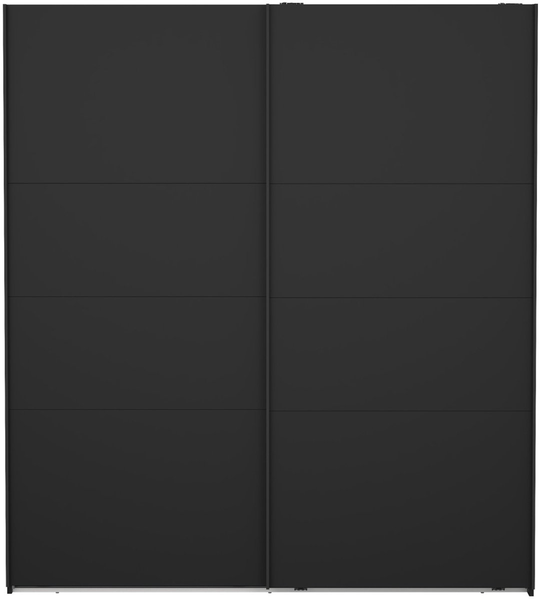 Giga Living Kledingkast Catania - Zwart - 179x67x200cm