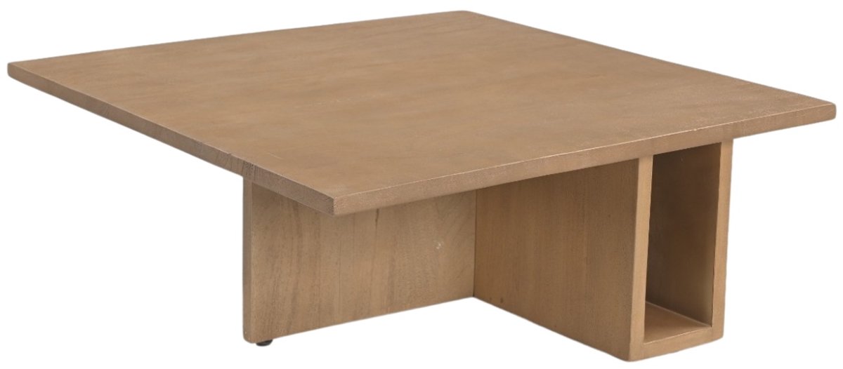 Giga Meubel Salontafel Onni - Vierkant Naturel Hout - 85cm