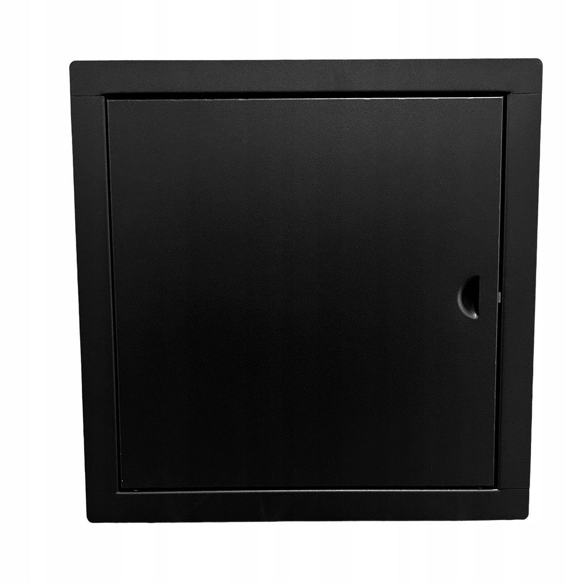 Merkloos Zwart Metalen Inspectieluik 30x30 cm met Kliksluiting