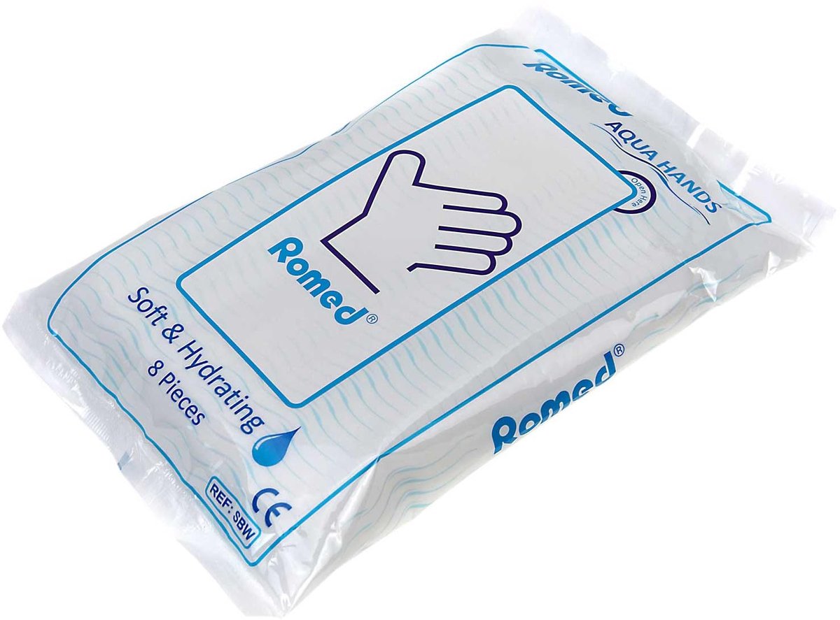 Vochtige washandjes met zeep - 8 stuks - wassen zonder water - ideaal voor onderweg - ShopVlot