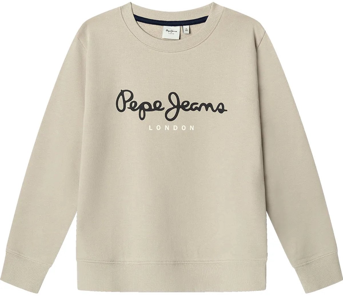 Pepe Jeans Art Sweatshirt Beige 16 Years Jongen