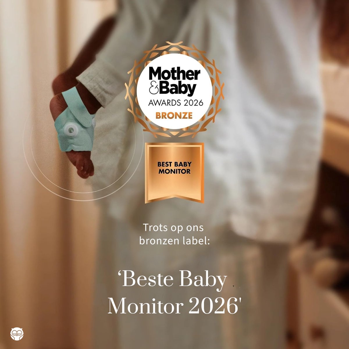Owlet Dream Sock™ - Slimme Babyfoon die hartslag & zuurstof meet - Baby monitor die medisch gecertificeerd is voor baby's van 0 tot 18 maand - Mint thumbnail 5