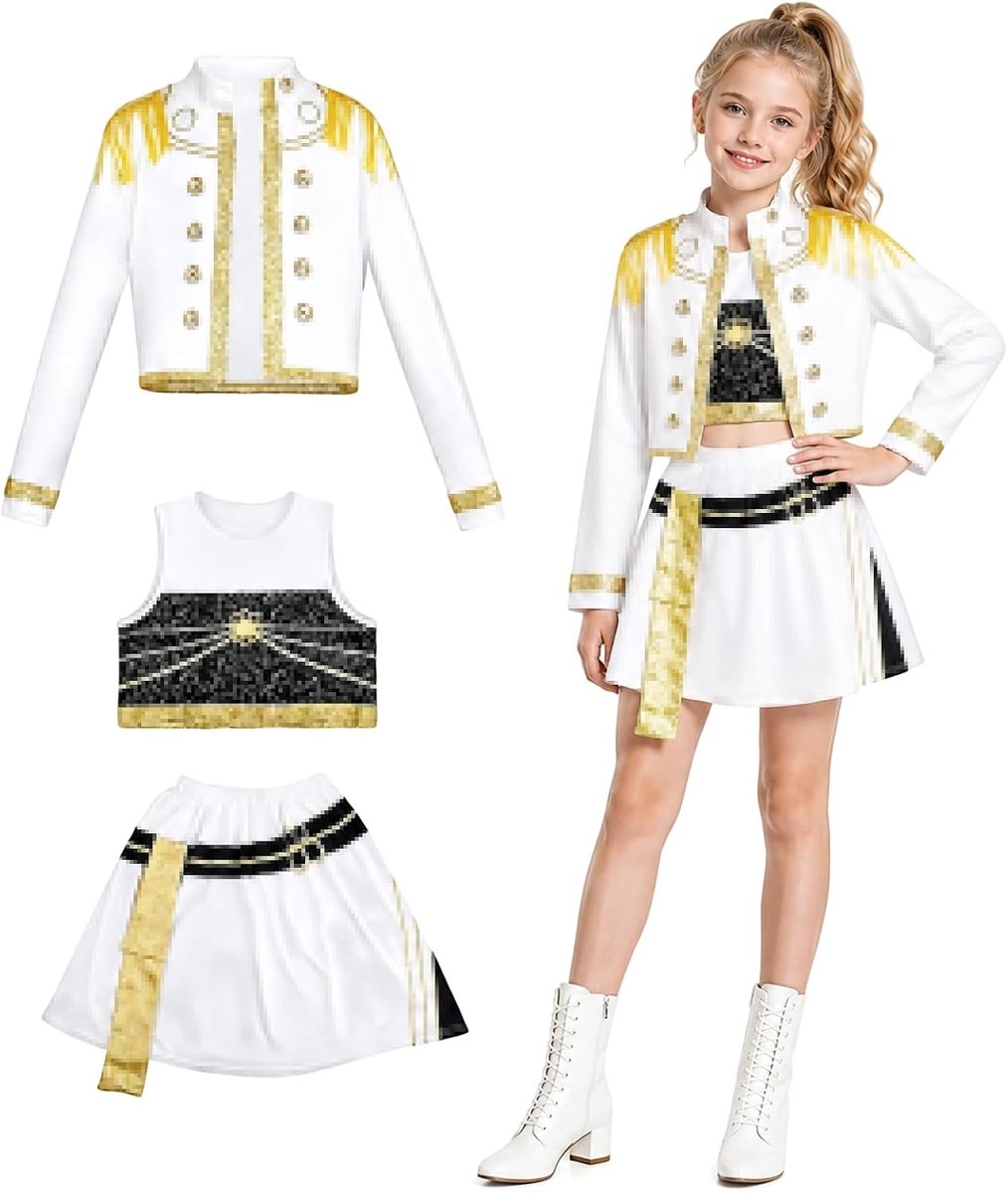 Cosplay Costume, White Costumes, Character Costumes, Stage Role Play, Idol Cosplay, Pop Singer, Cosplay, Role Play - ShopVlot