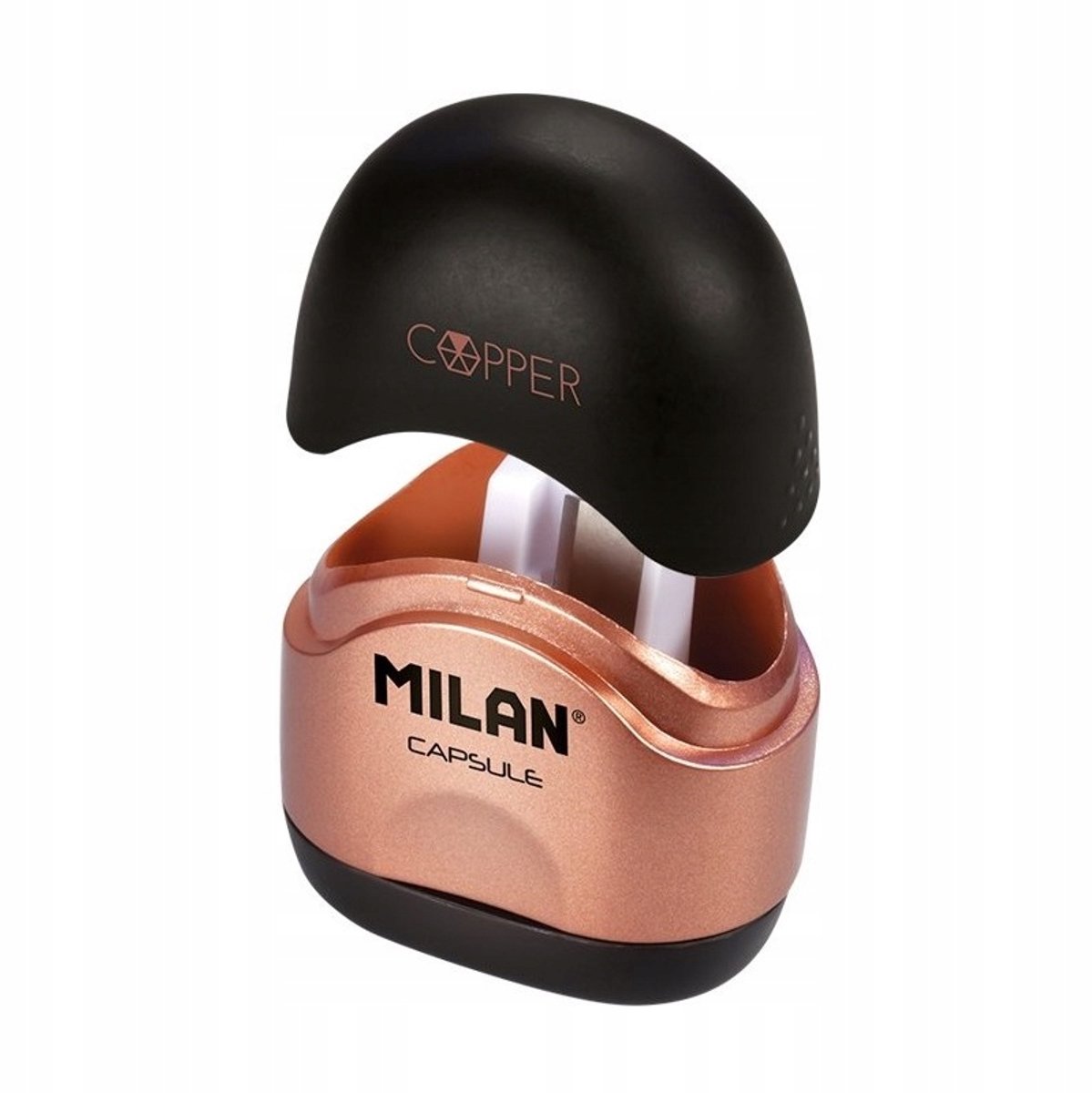 Milan Copper Temperatuur met Opvangbakje - School & Kantoor