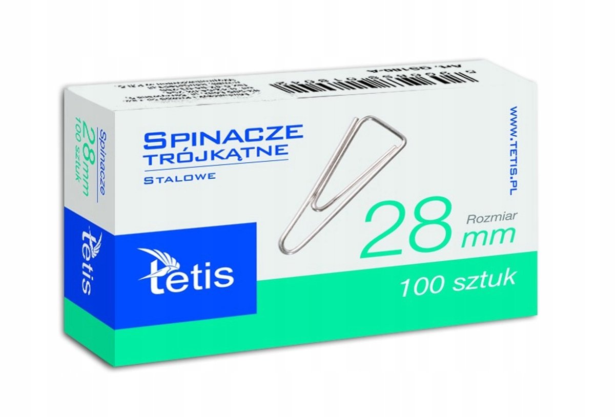 Tetis Driehoekige Klemmen 28mm - 100 Stuks