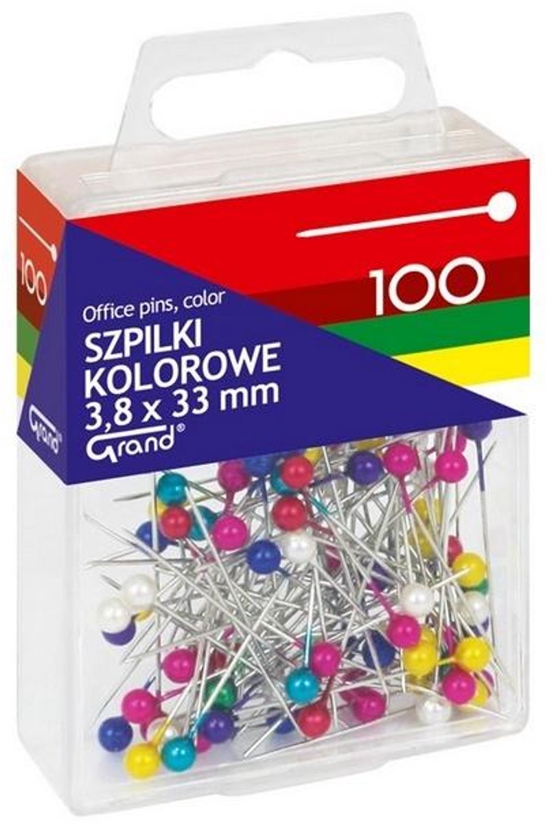 Kleurrijke Grand Spelden 33 mm - 100 Stuks