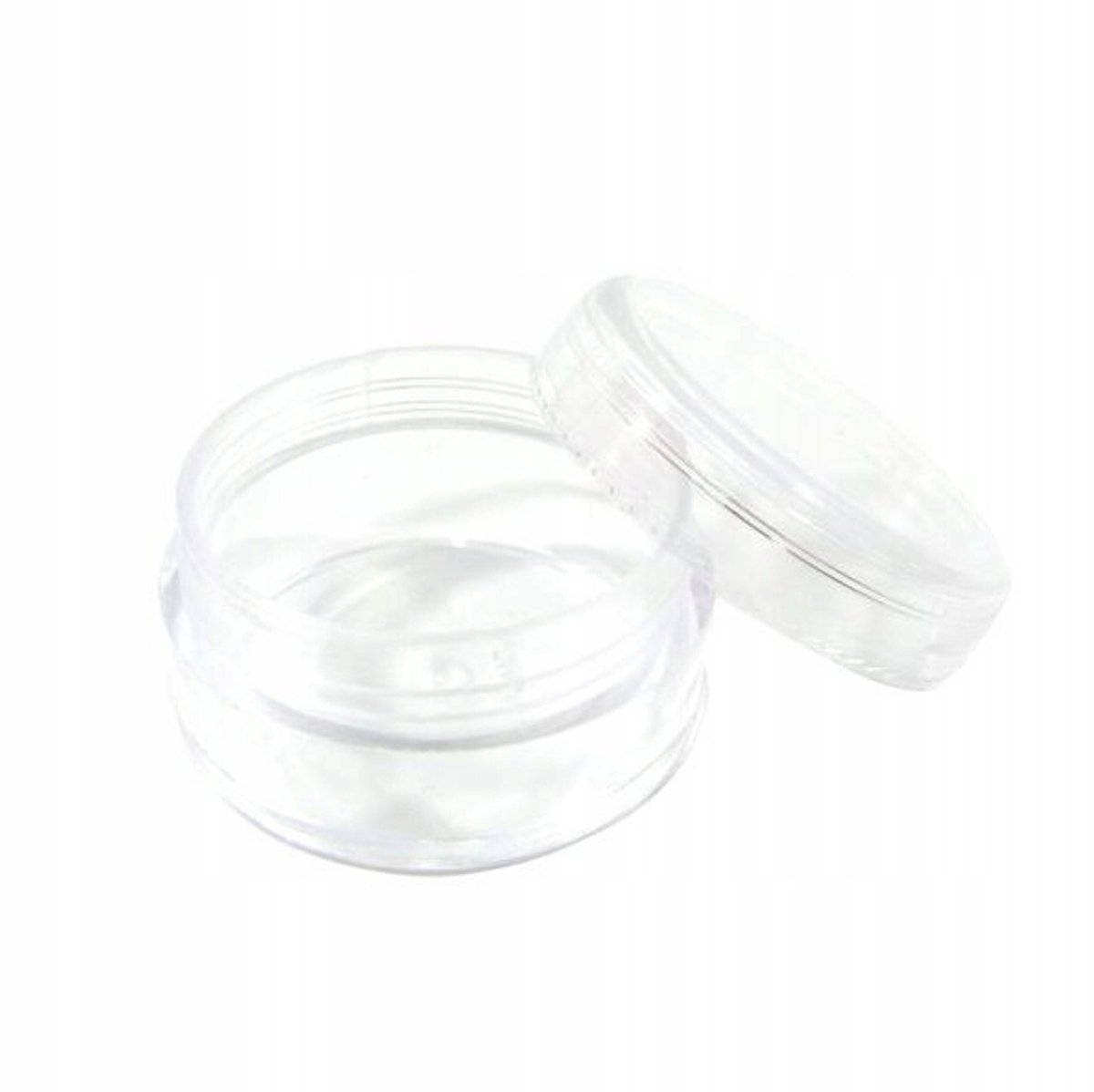 5x Potjes voor Nail Art, Glitter, Steentjes - 3-5ml