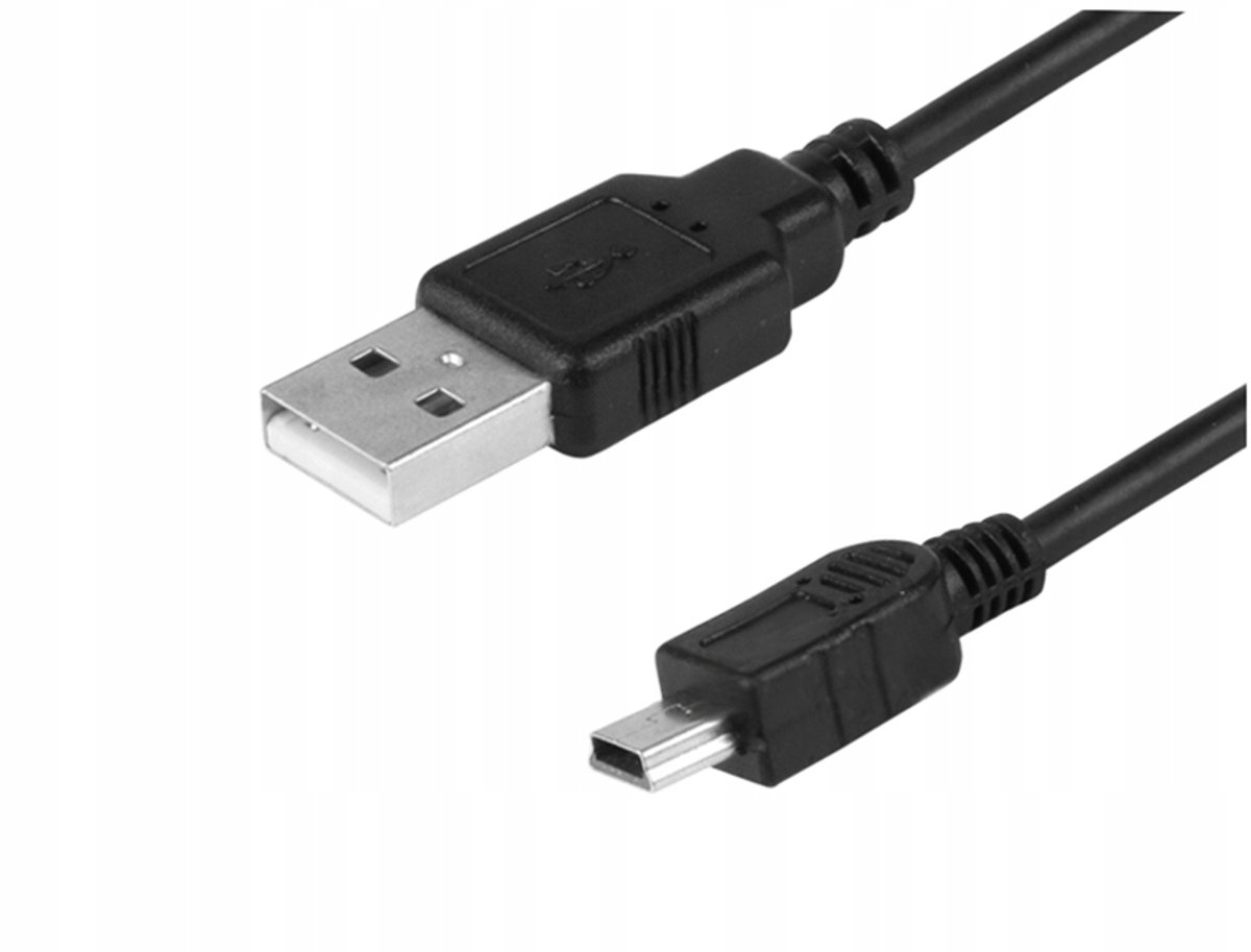 USB naar Mini USB B Laad- en Synchronisatiekabel - 1.2m