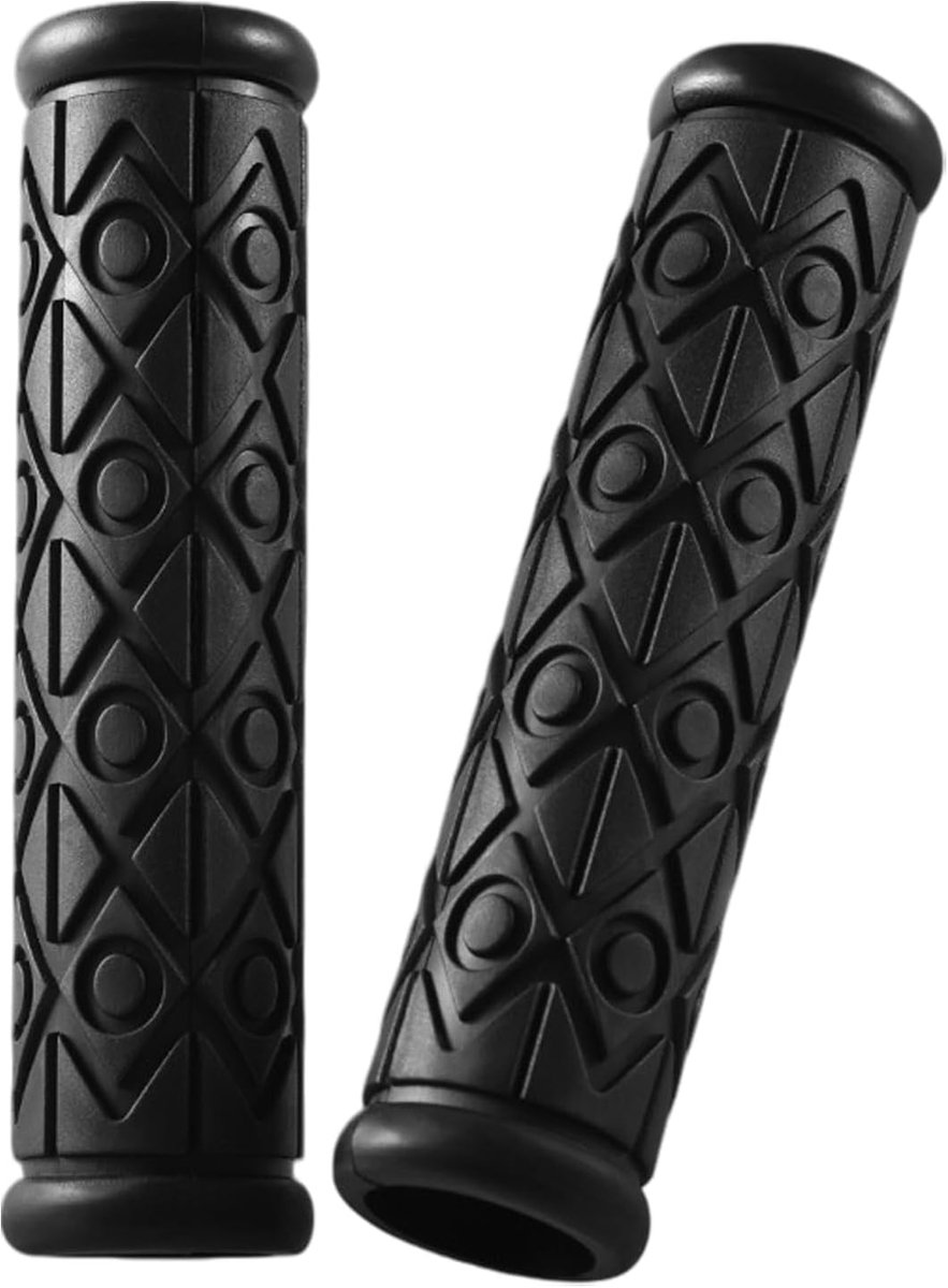 1 paar mountainbike-handgrepen, binnendiameter 22 mm, ergonomische stuurgrepen, paar antislip rubberen handgrepen voor - ShopVlot