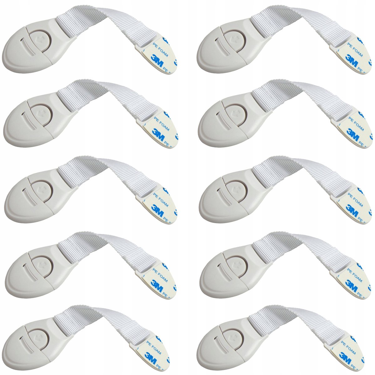 Kinderbeveiliging Lades & Deuren - 10 Stuks Wit