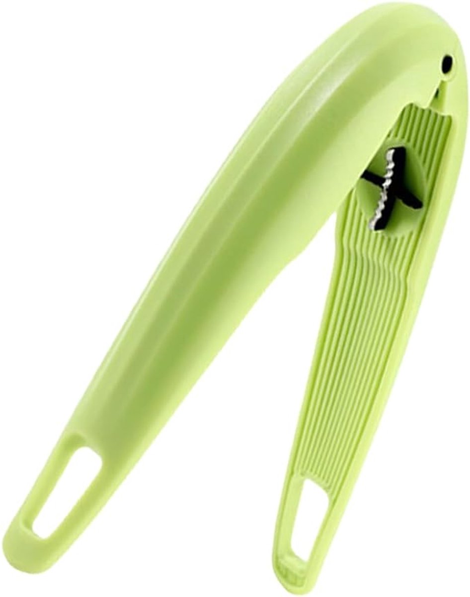 1 stuk-Notenkraker-notenkraker walnoten-Kastanjeclip-notenopener -Kastanje-Tang-antislip handgrepen-Notenkraker Voor Kastanjes-Keukengerei-geschikt voor walnoten, hazelnoten, noten, amandelen, zeevruchten-Kunststof-Groen