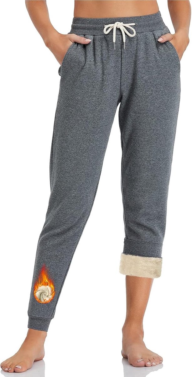 Dames Sweatpants 36-86 inch - Sherpa Fleece - Warm en Casual - Perfect voor Koude Dagen - ShopVlot