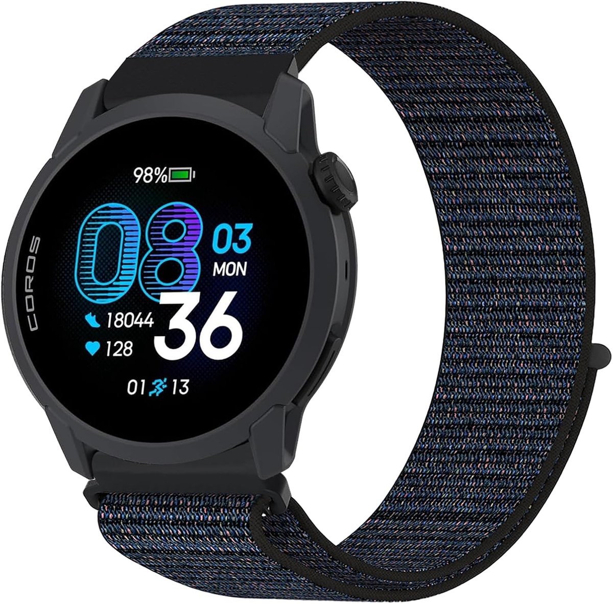 Nylon Watch Strap 20mm for Coros Pace 2/Apex 2/Apex 42mm Sport Strap for Men Lady - ShopVlot