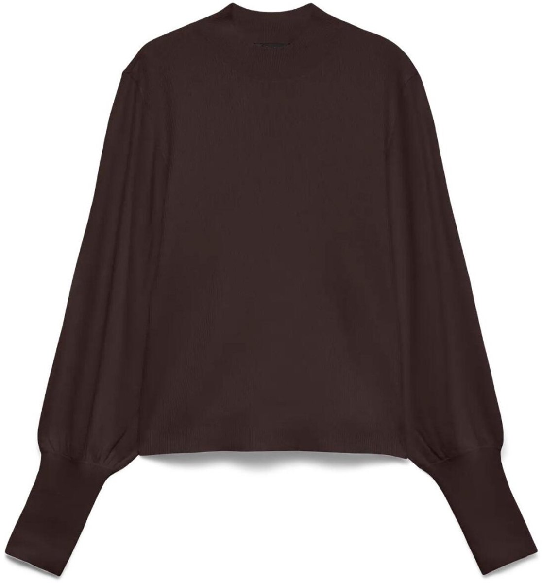 VERO MODA - VMHOLLYKARIS LS FUNNELNECK PULLOVER BOO Dames Trui