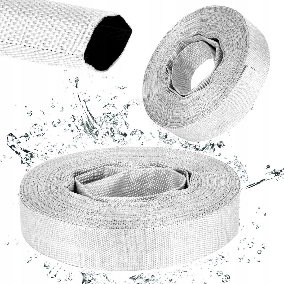 Brandloos Brandweerslang 1" 20m - Vuil & Schoon Water