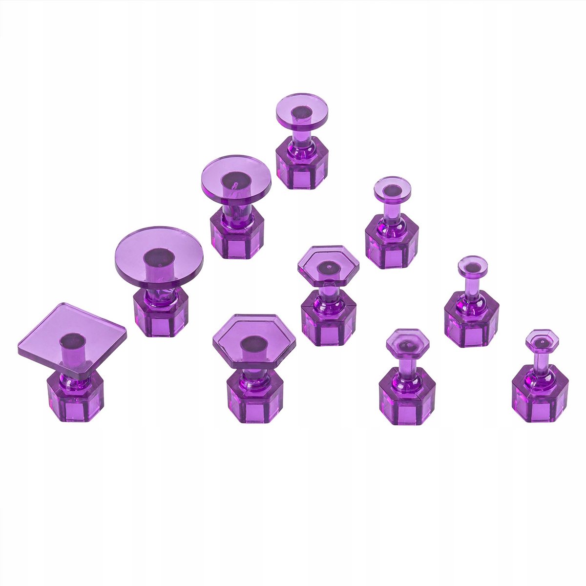PDR Lampjes Set - 10 Stuks - Sterke en Duurzame Adapters voor Deukreparatie