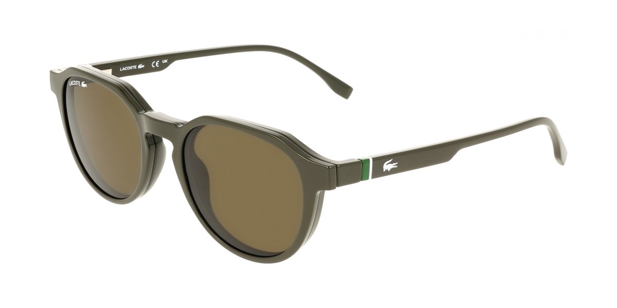 Lacoste L4008 CLIP Khaki 52/20/0 UNISEX Zonnebrillen