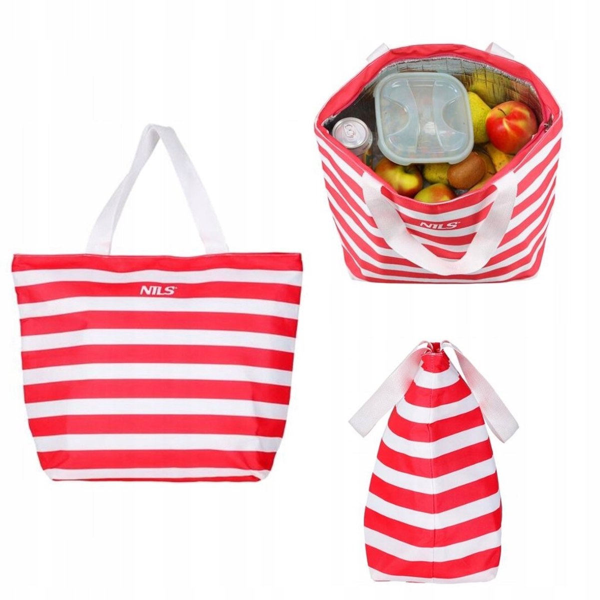 Nils Camp NC3100 Rode Koeltas 32L - Ideaal voor Strand & Picknick