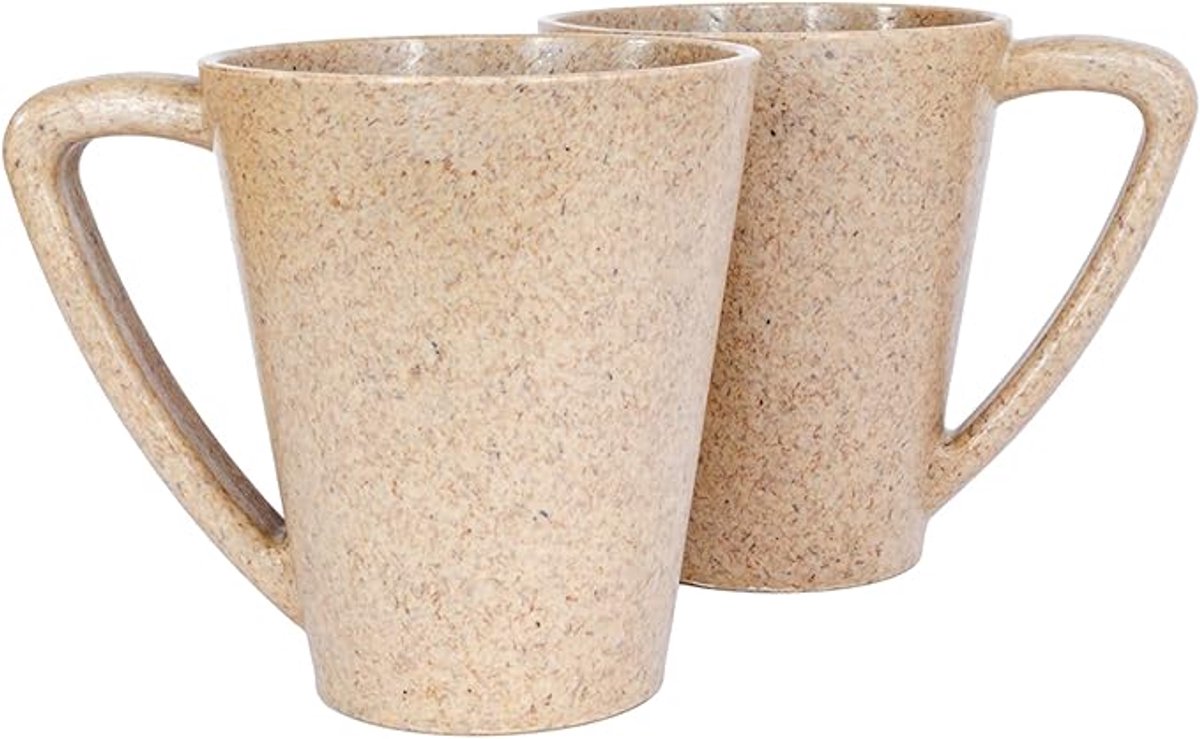 CASA NATURO EKO Kubek 200ml (2 stuks) - Breekvrij & Biologisch Afbreekbaar