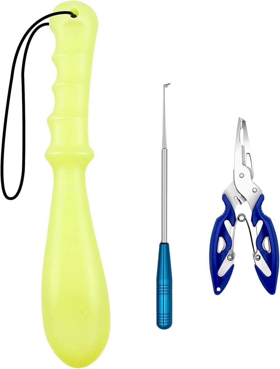 Luminous Fish Killer Fish Dead Racket Fishing Tongs Set Luminous Fish Beester with Ergonomic Handle Fishing - ShopVlot