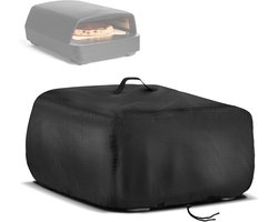 Pizza Oven Cover for BURNHARD Tony Gas Pizza Oven, Waterproof Dustproof Carry Bag with Gas Hose Attachment, 500D - ShopVlot