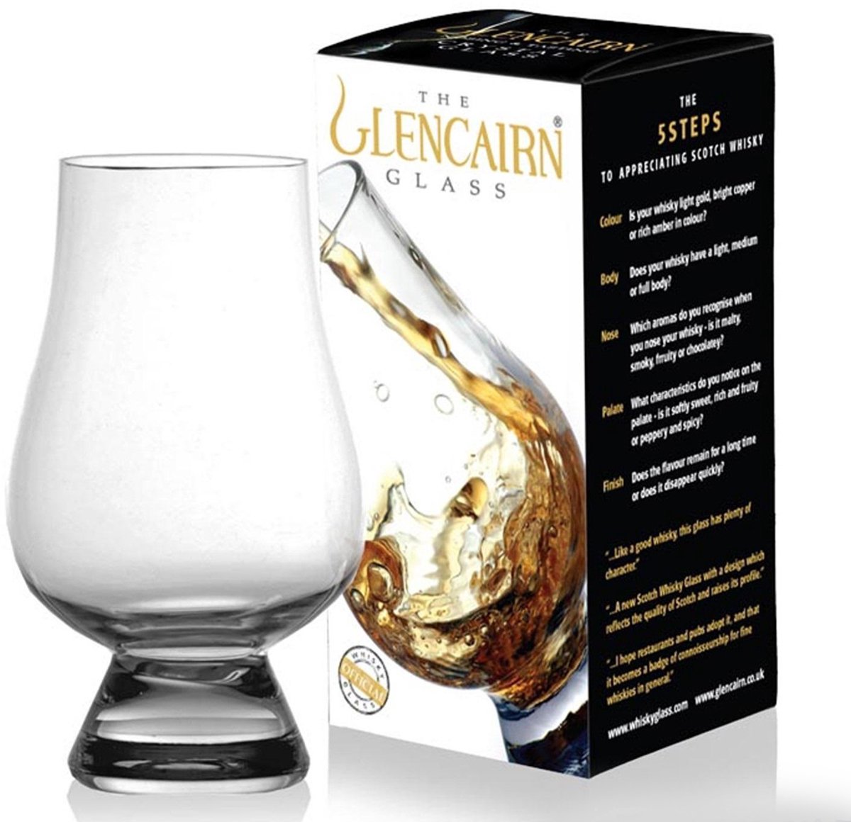 Glencairn Whiskyglas - Officieel Degustatieglas (1 Stuk)