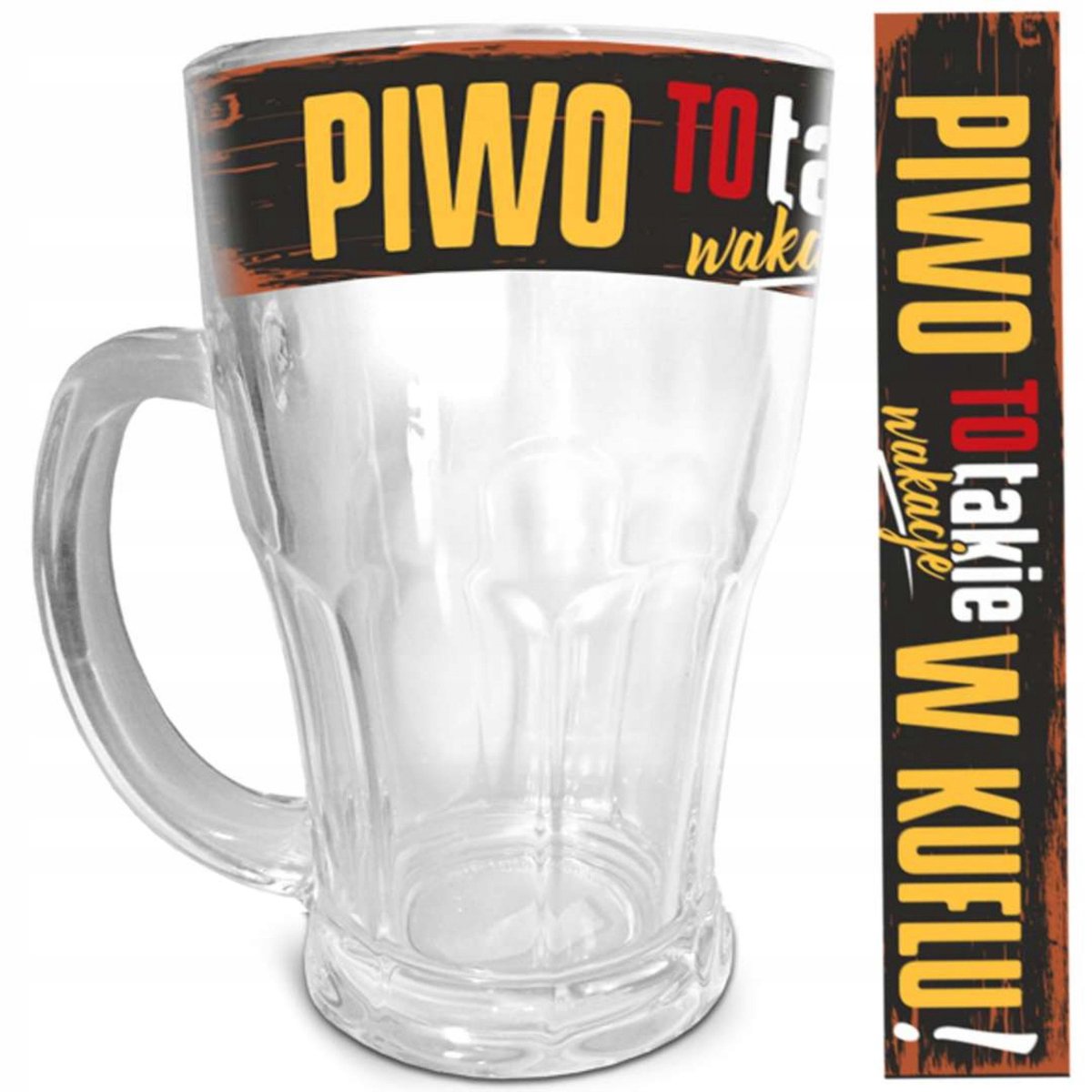 BGtech Bierpul "Vakantie in de Pul" - 480 ml glas