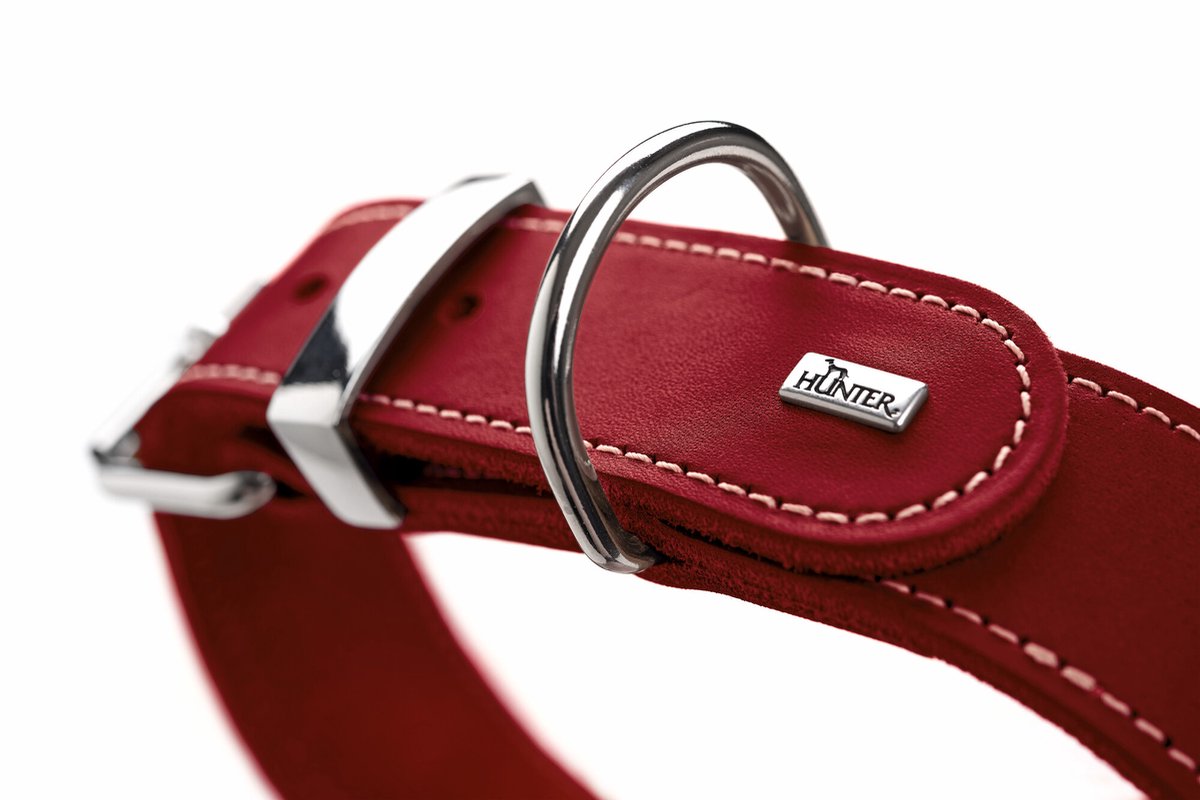 Hunter Hondenhalsband Aalborg Special Rood Maat 75