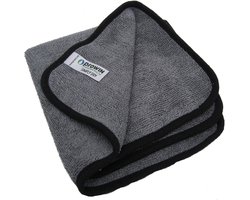 proWin Simpy Dry Trockentuch 40 x 40 cm Mikrofaser grau/schwarz - Original - ShopVlot