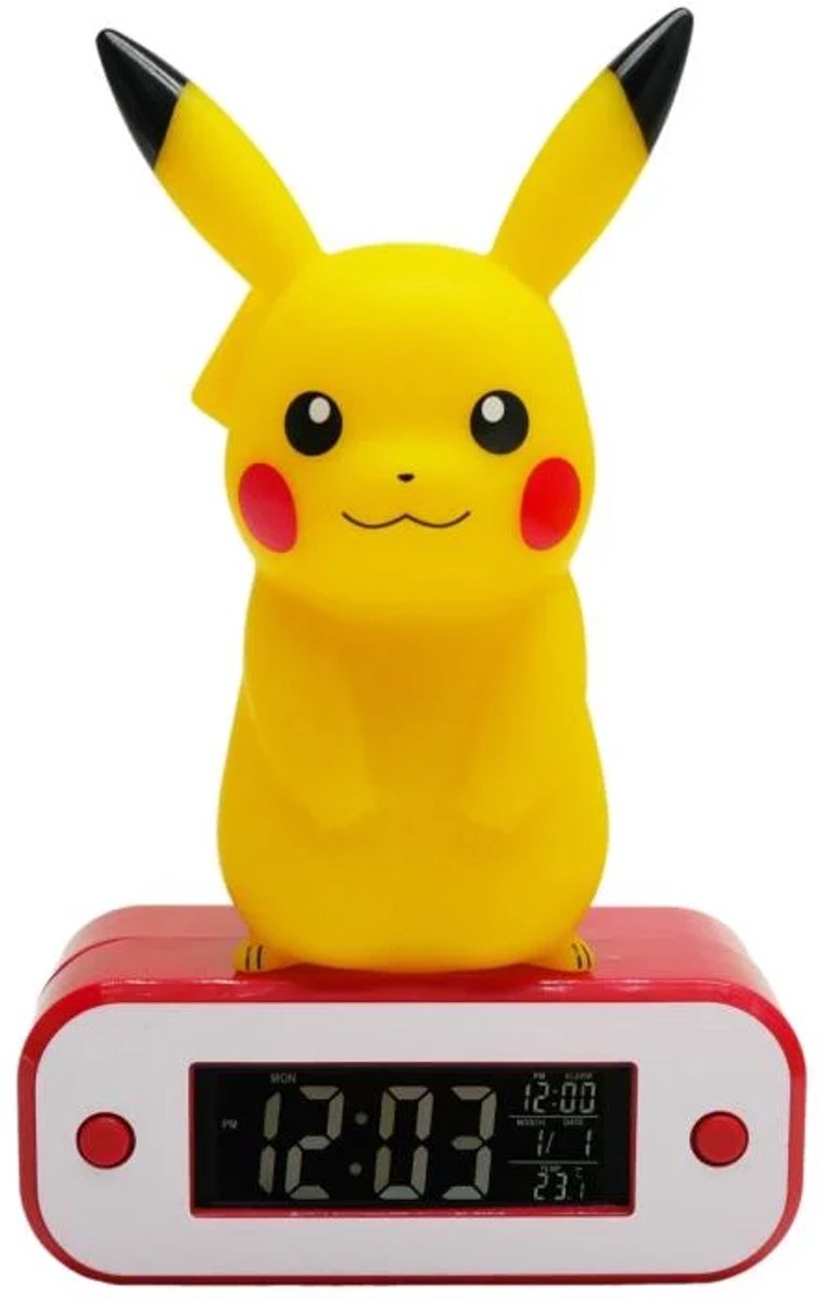 Teknofun Pokémon Wekker - Pikachu