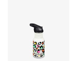 Klean Kanteen Kid Kanteen Classic 355ml - Flip Sport Cap Leopard Print
