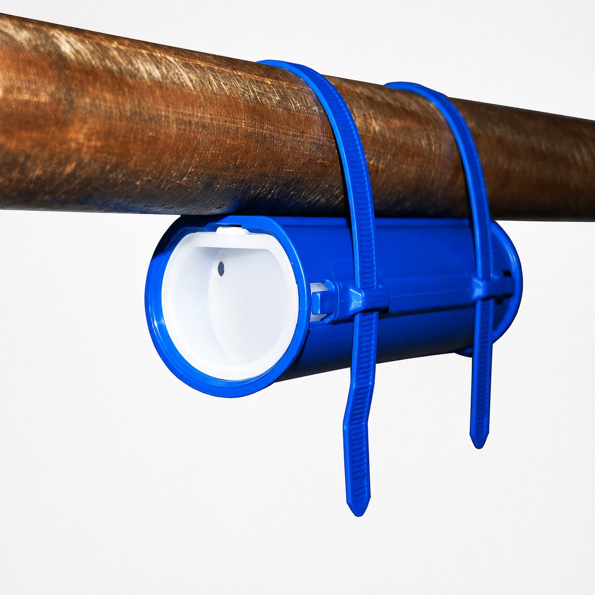 Refona Mite Booster patroon met houder gevuld met Dutchy’s roofmijten tegen bloedluis