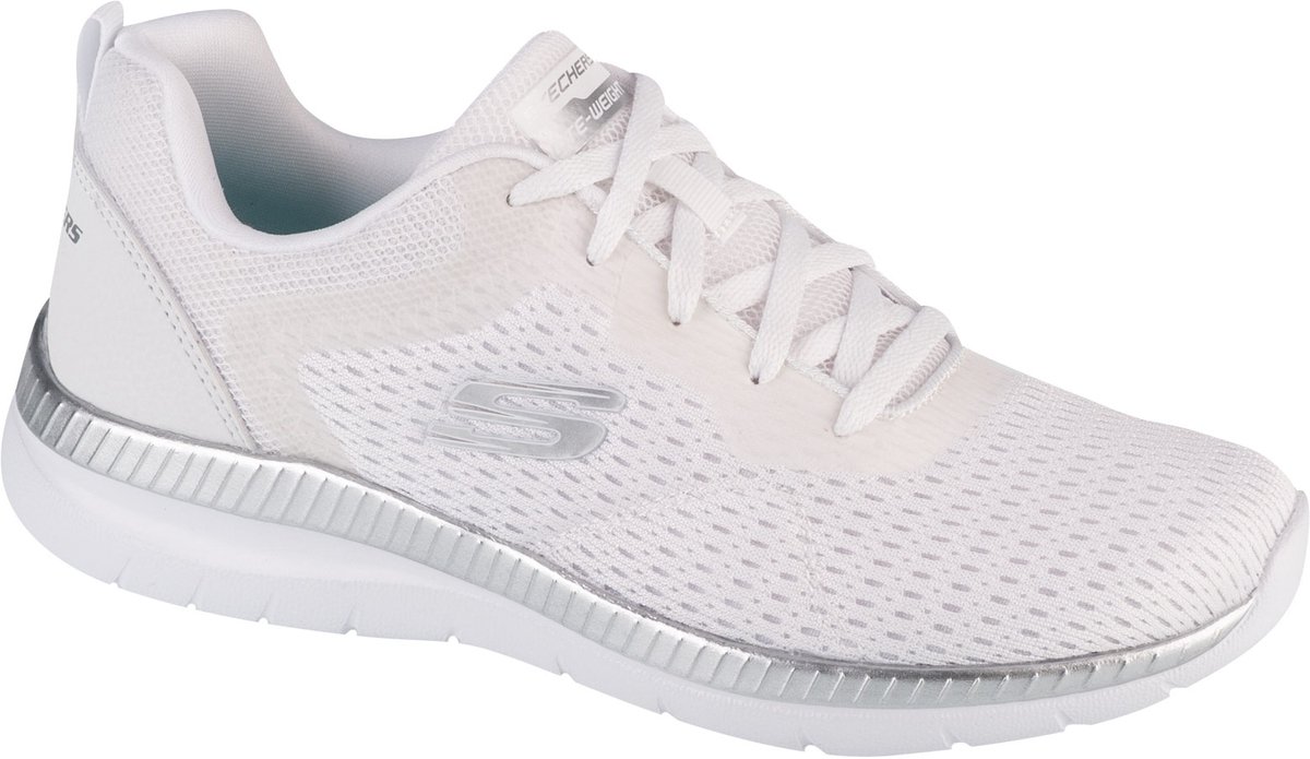 Skechers Bountiful - Quick Path, Vrouwen, Wit, Sneakers, maat: 37,5