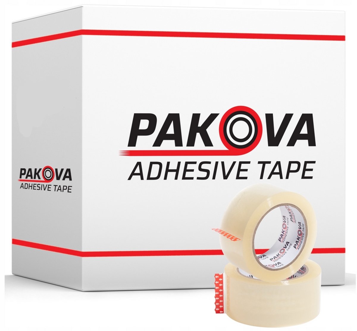 Sterke Pakking Tape 48mm x 60m - Transparant, 36 Rollen
