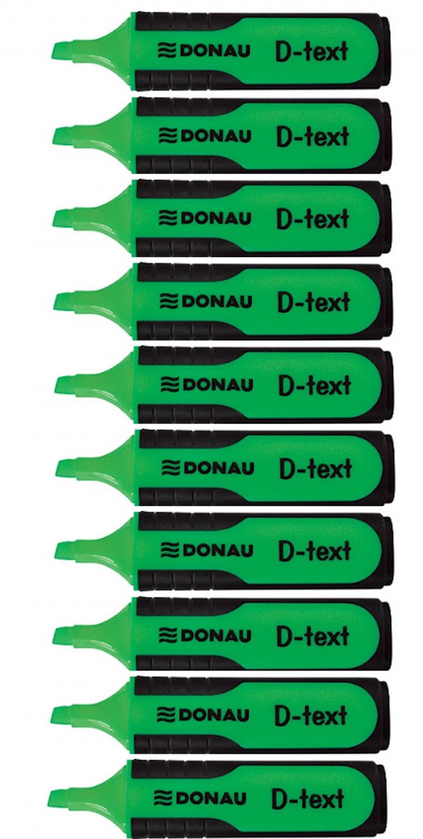 Donau D-Text Markerstift Groen - 10 Stuks