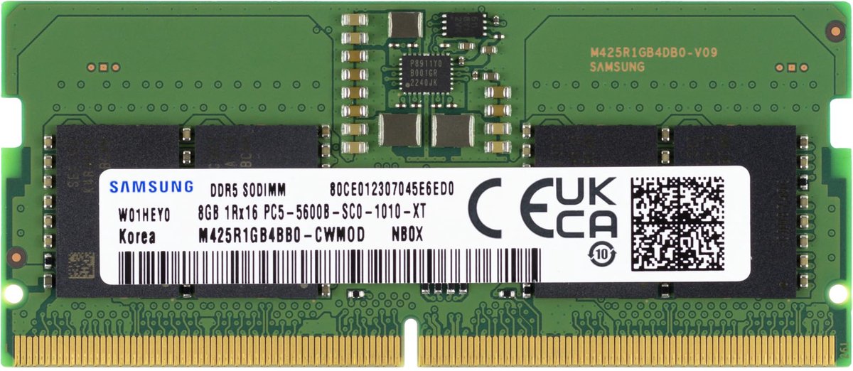 Samsung M425R1GB4BB0-CWM 8GB DDR5 Laptop Geheugenmodule
