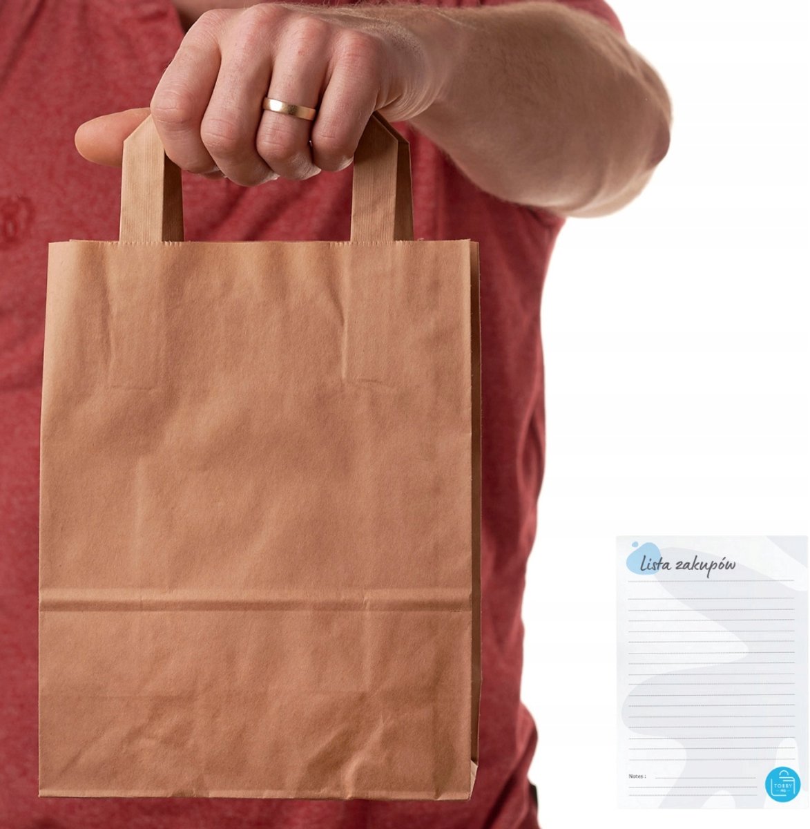 100x Bruine Papieren Zakken A5 Mini 18x9x23cm - Ideaal voor Cadeaus & Verpakking
