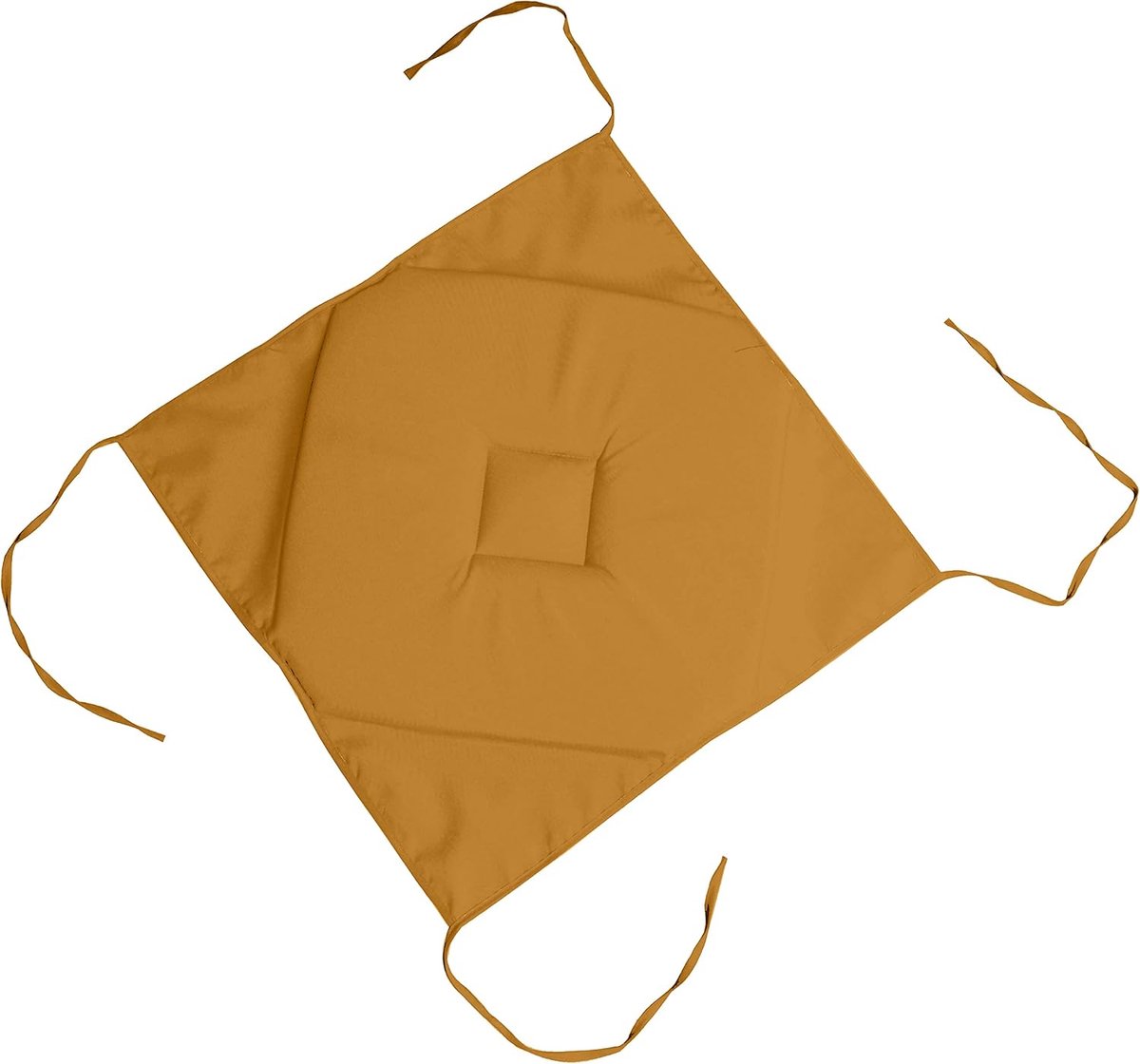 STOF Nelson Stoelkussen - 40 x 40 cm - 100% Polyester - Curry
