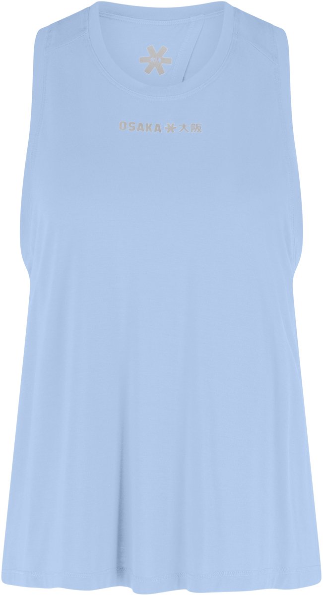 Osaka Women Luna Cross Tank Silver Lake Blue