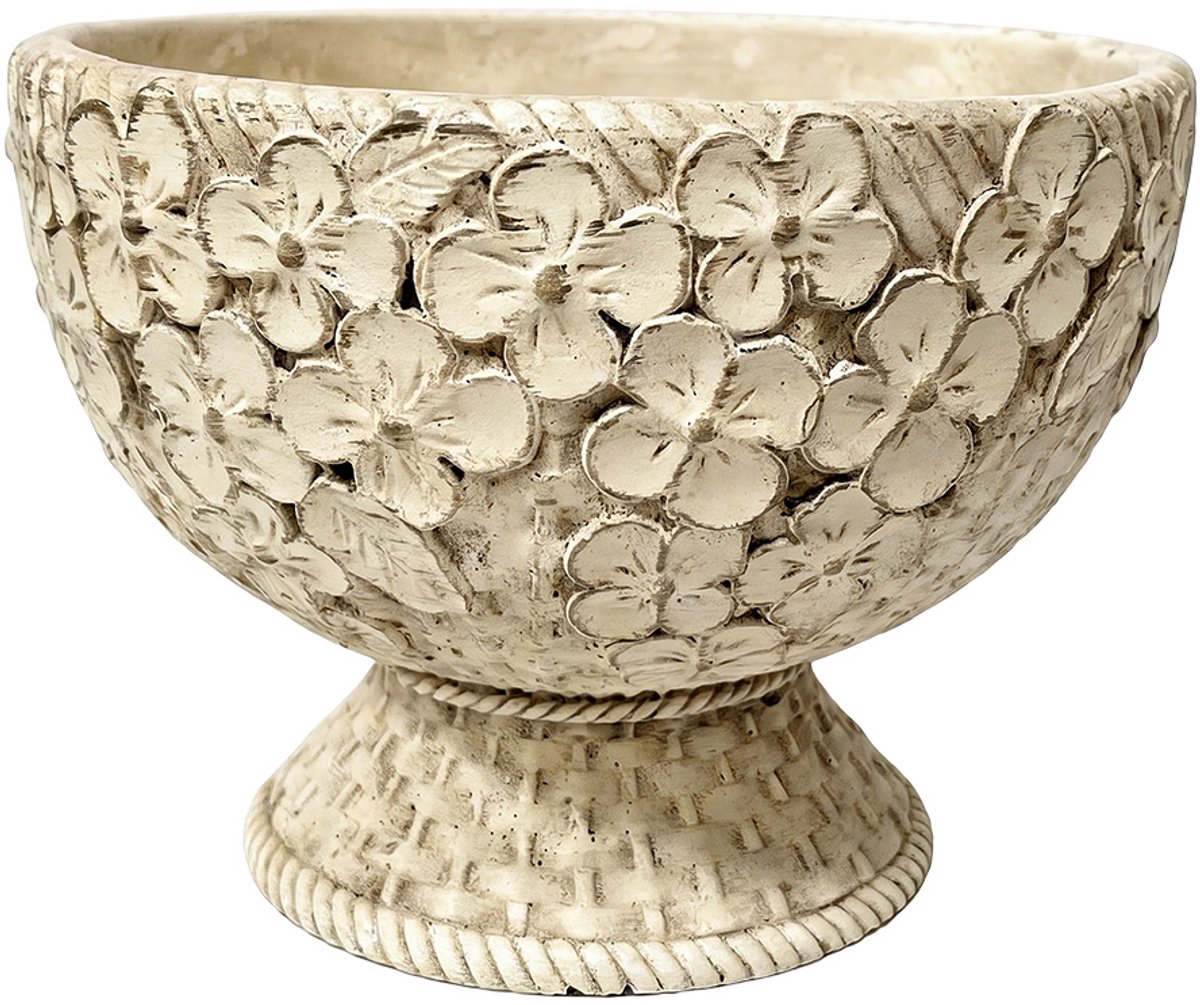 Clayre & Eef Bloempot Beige Steen