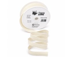 Accessoires Leduc Katoenen Biaisband 20/8/8 – 20 Meter – Ecru – Dubbel Gevouwen – Made in Italy