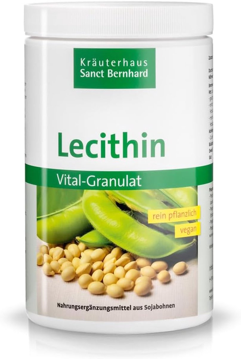 Sanct Bernhard Lecithine Vital-granulaat met meervoudig onverzadigde vetzuren, choline 500 g - ShopVlot