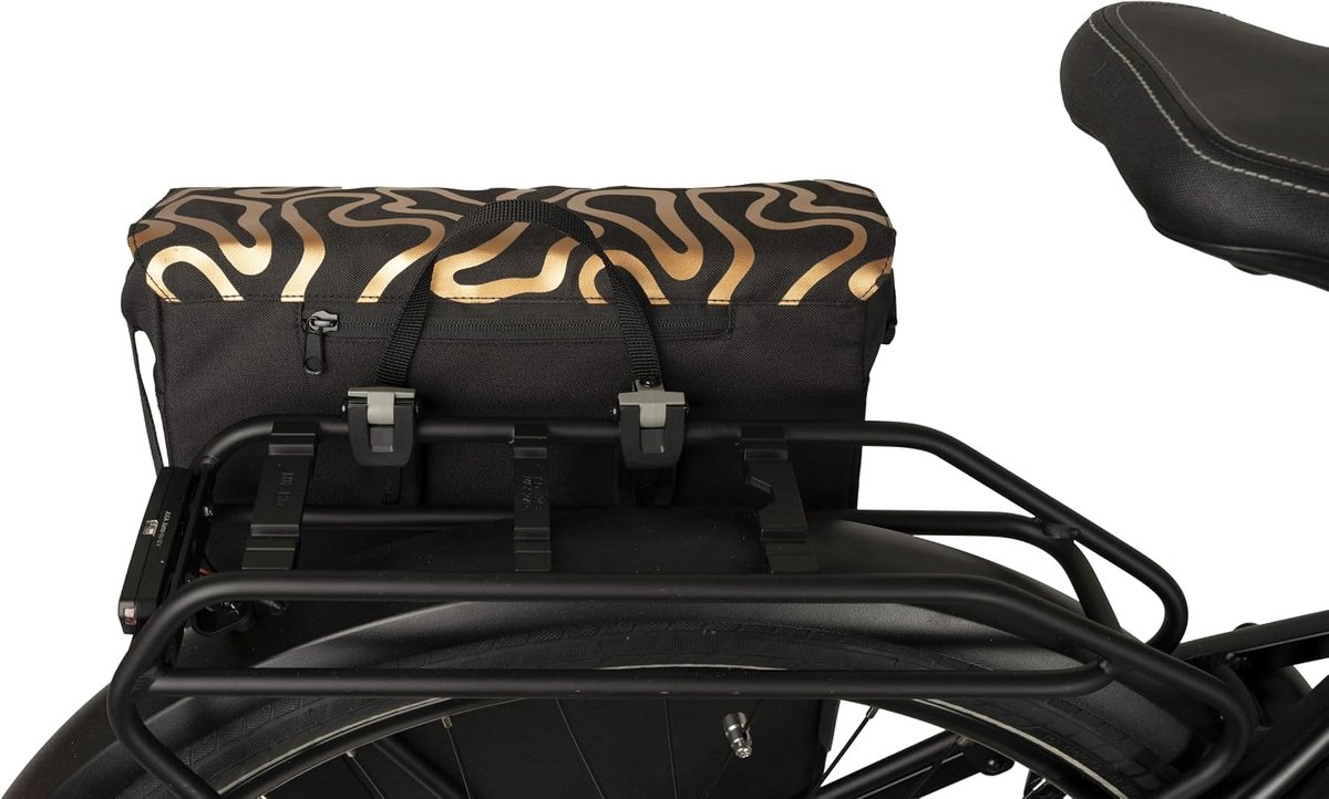 Fietstas enkel 20L - waterafstotend polyester - met regenoren - ideaal voor onderweg - ShopVlot
