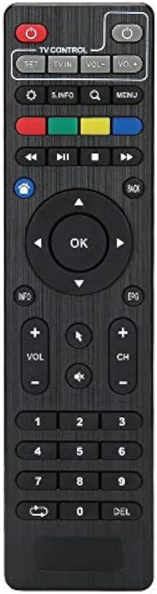 TV Set Top Box Universele Vervangende Afstandsbediening - Geschikt voor TVIP410/TVIP412/TVIP415/TVIP605/TVIPS300 - ShopVlot