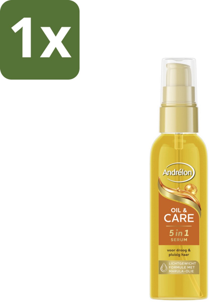 Andrélon – Haarserum – Oil & Care – 75 ml - 1 stuk