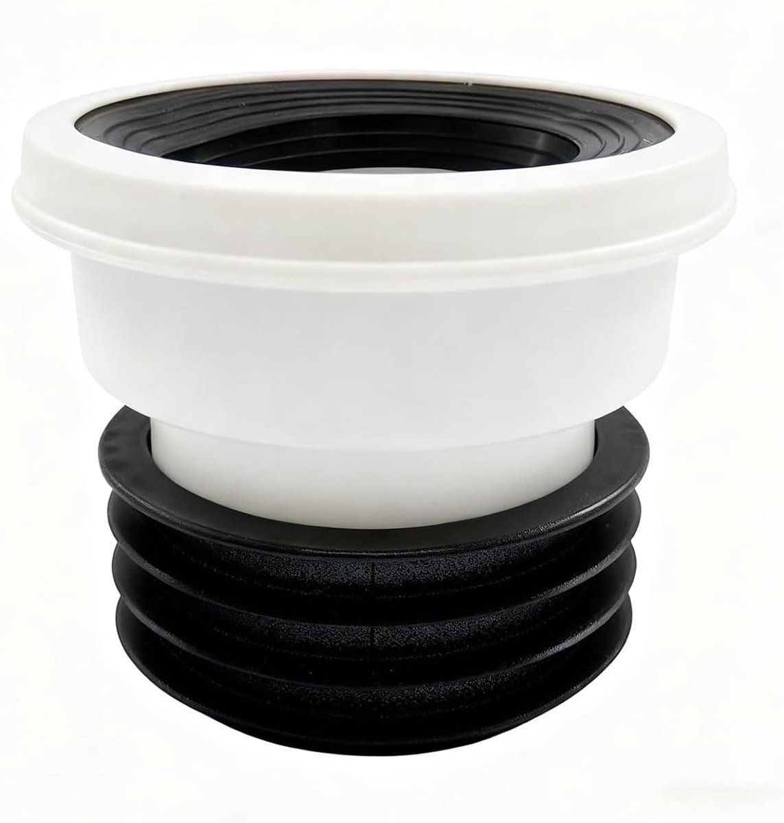 wc-aansluitbogen 10 cm - stijve mofafdichting - wandhangend toilet - efficiënte toiletafvoer - ShopVlot