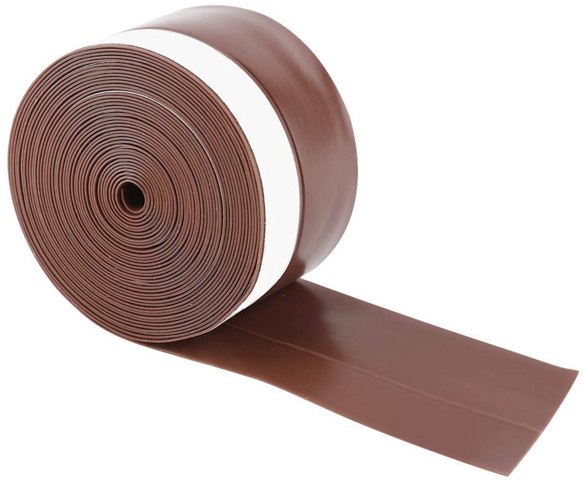 Zelfklevende afdichtstrip 5M 45mm - siliconen rubber - wind en stof preventie - ideaal voor deuren en ramen - ShopVlot