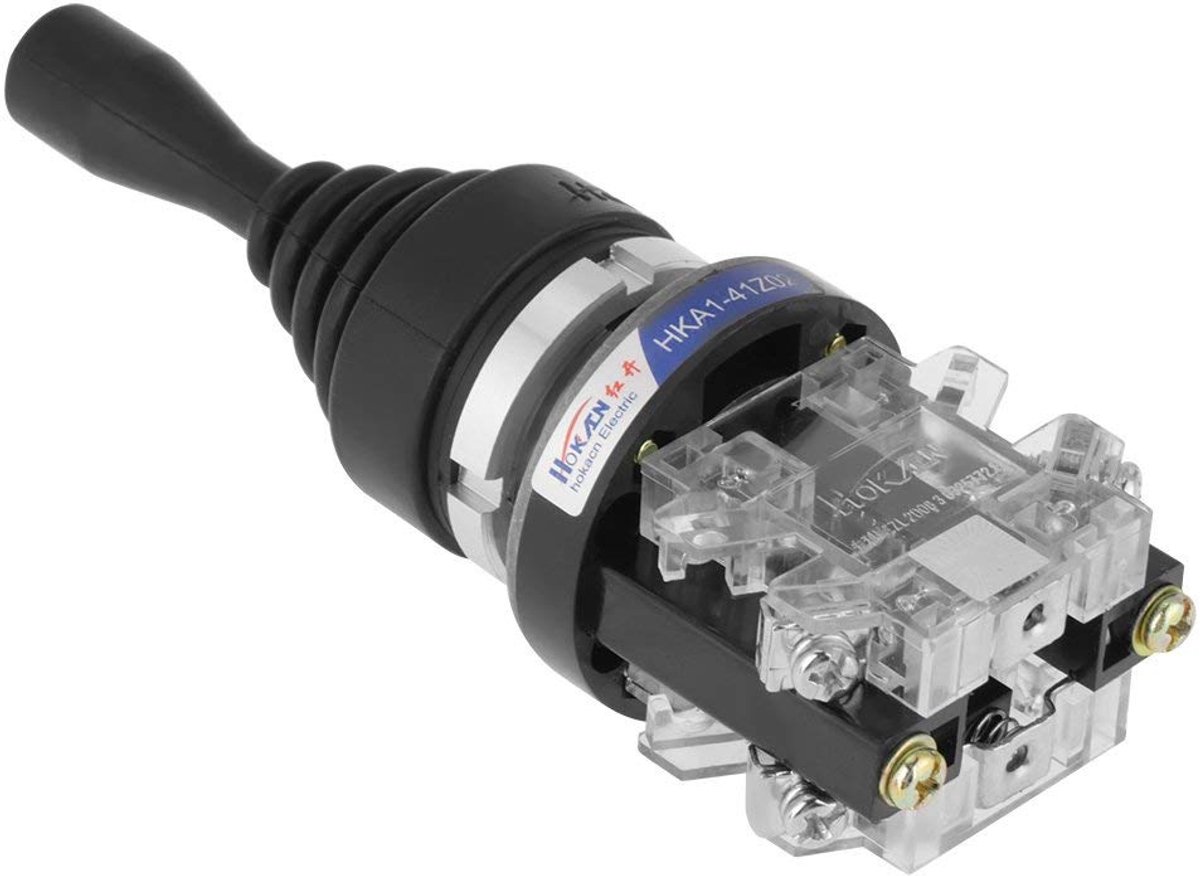 Joystick Moment Switch 2NO - AC380V 5A - 2-positie - Betrouwbaar gebruik voor joystickbesturing - ShopVlot